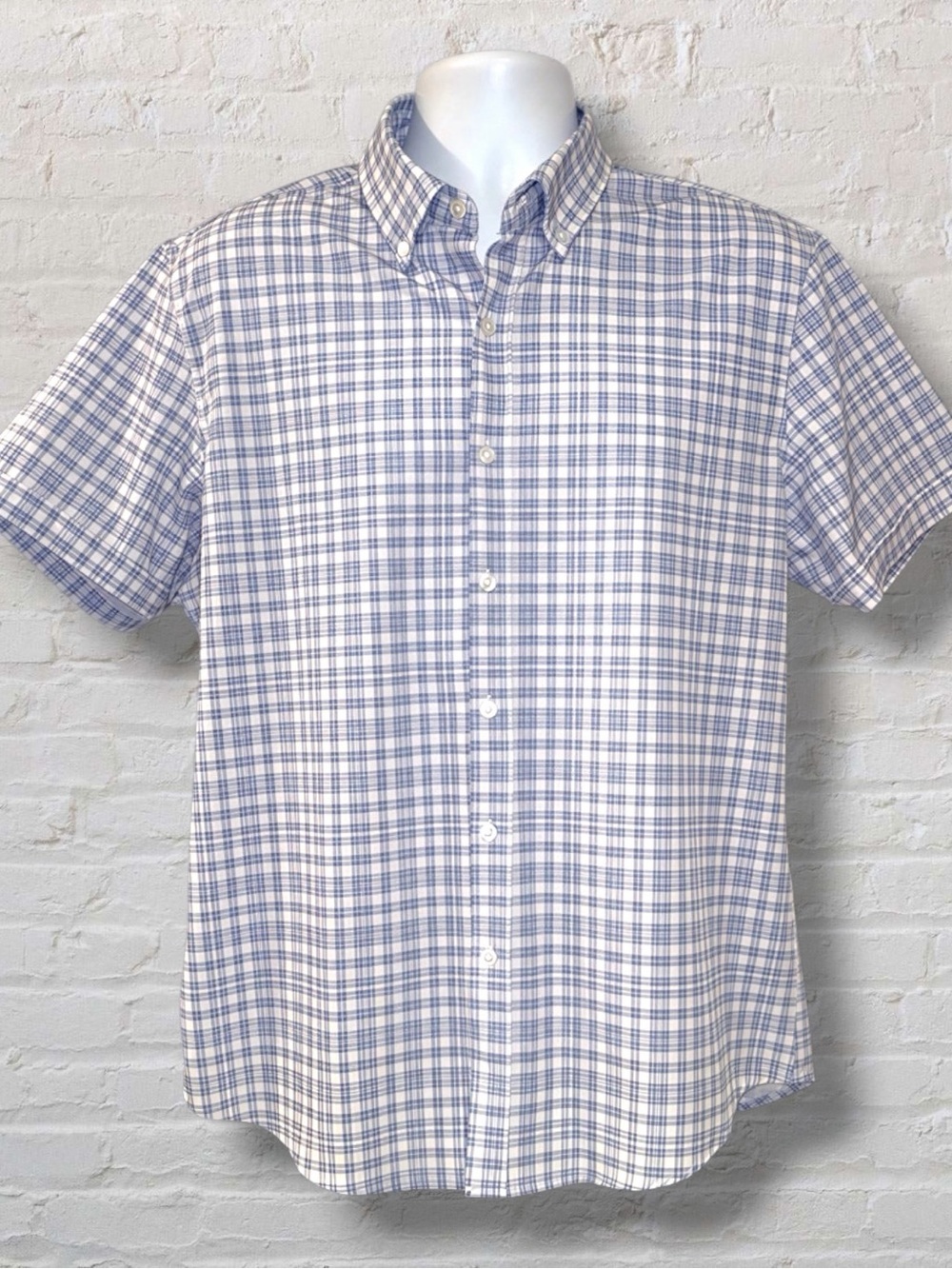 Cactus Man by Ricky Singh Tech Comfort Short Sleeve Button Down Shirt Size Large